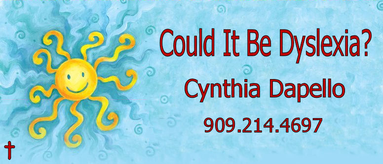 Could It Be Dyslexia? - Cynthia Dapello